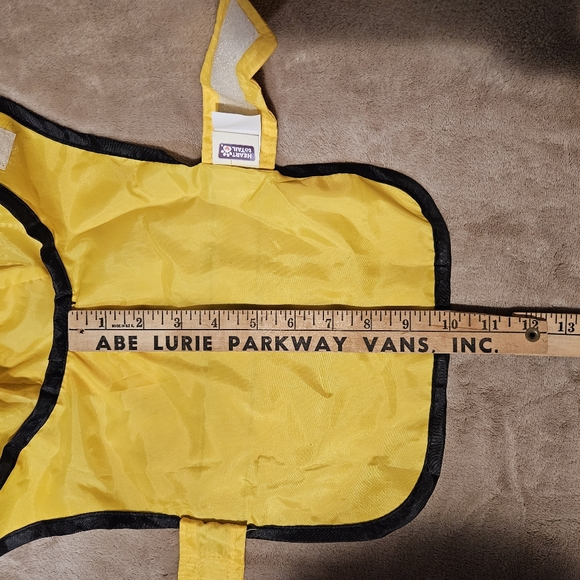 NWOT Heart to Tail XS or M Yellow Dog Raincoats - Picture 7 of 13